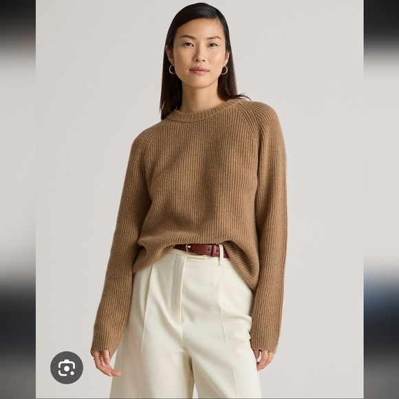 Quince Sweaters - Mongolian Cashmere Fisherman Crewneck Sweater
